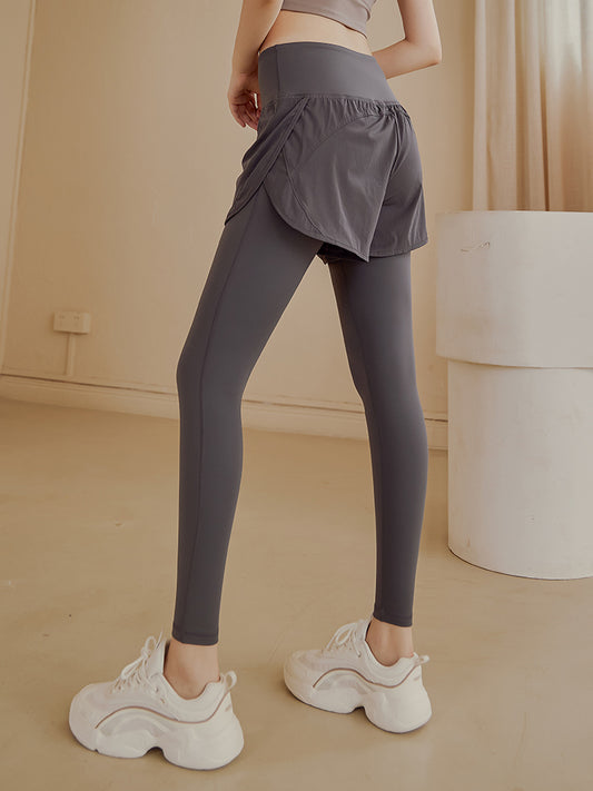 Yoga Pants High Waist Abdominal Elastic Spring  Leggings