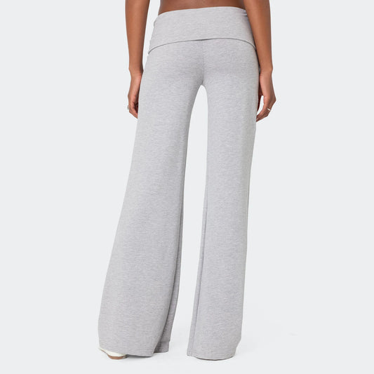 Women’s Low Waist Flare Leggings with Wide Legs Stretchy bootcut Bell Bottoms