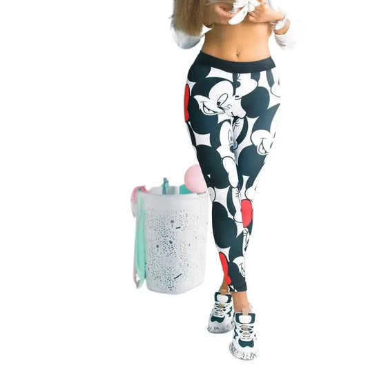 Fashion Women Leggings Pants Ladies Cartoon Pants