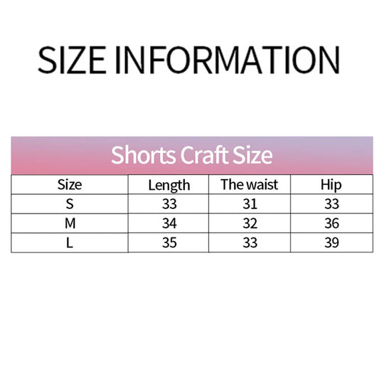 Fashion Women Biker Shorts Gym Short High Waist Yoga