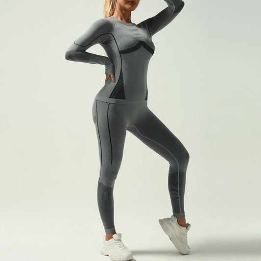 Seamless High-Pressure Function Professional Thermal Underwear Leggings Women