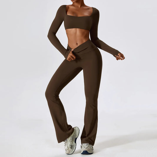 Slim leggings Set...three different styles, one piece jumper, two-piece spaghetti strap, and two-piece comfortable bra and leggings.